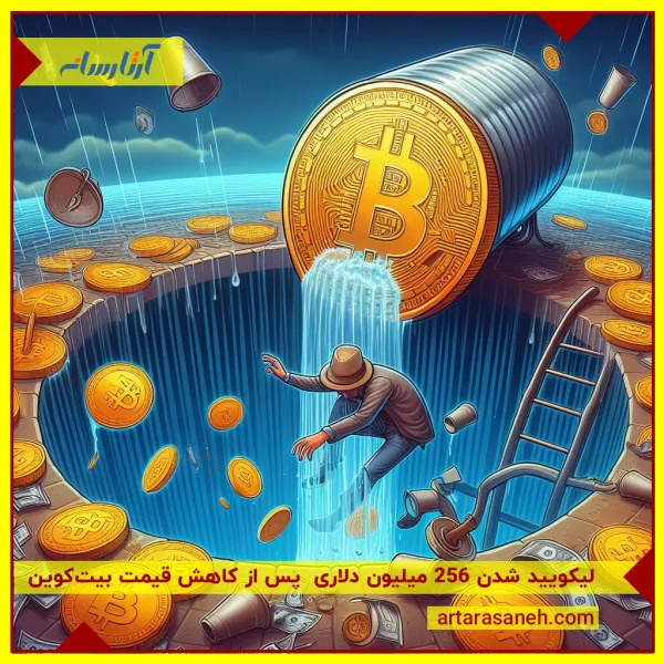 fall in the price of Bitcoin led to the liquidation