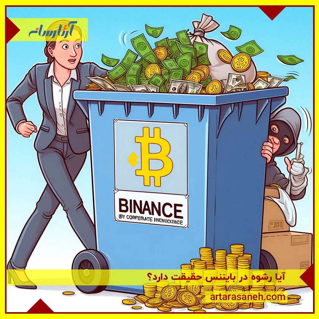 illegal bribery in Binance exchange